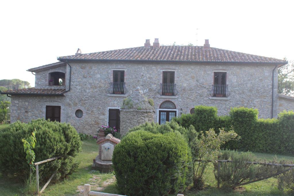 Agriturismo Il Poggiolo Montemerano Luaran gambar